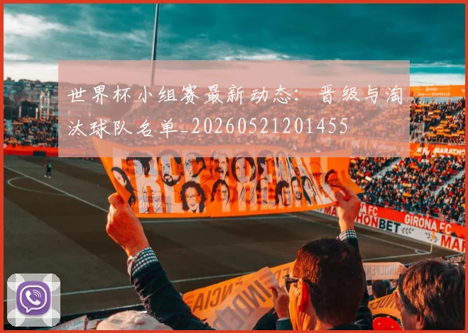 世界杯小组赛最新动态:晋级与淘汰球队名单_20260521201455